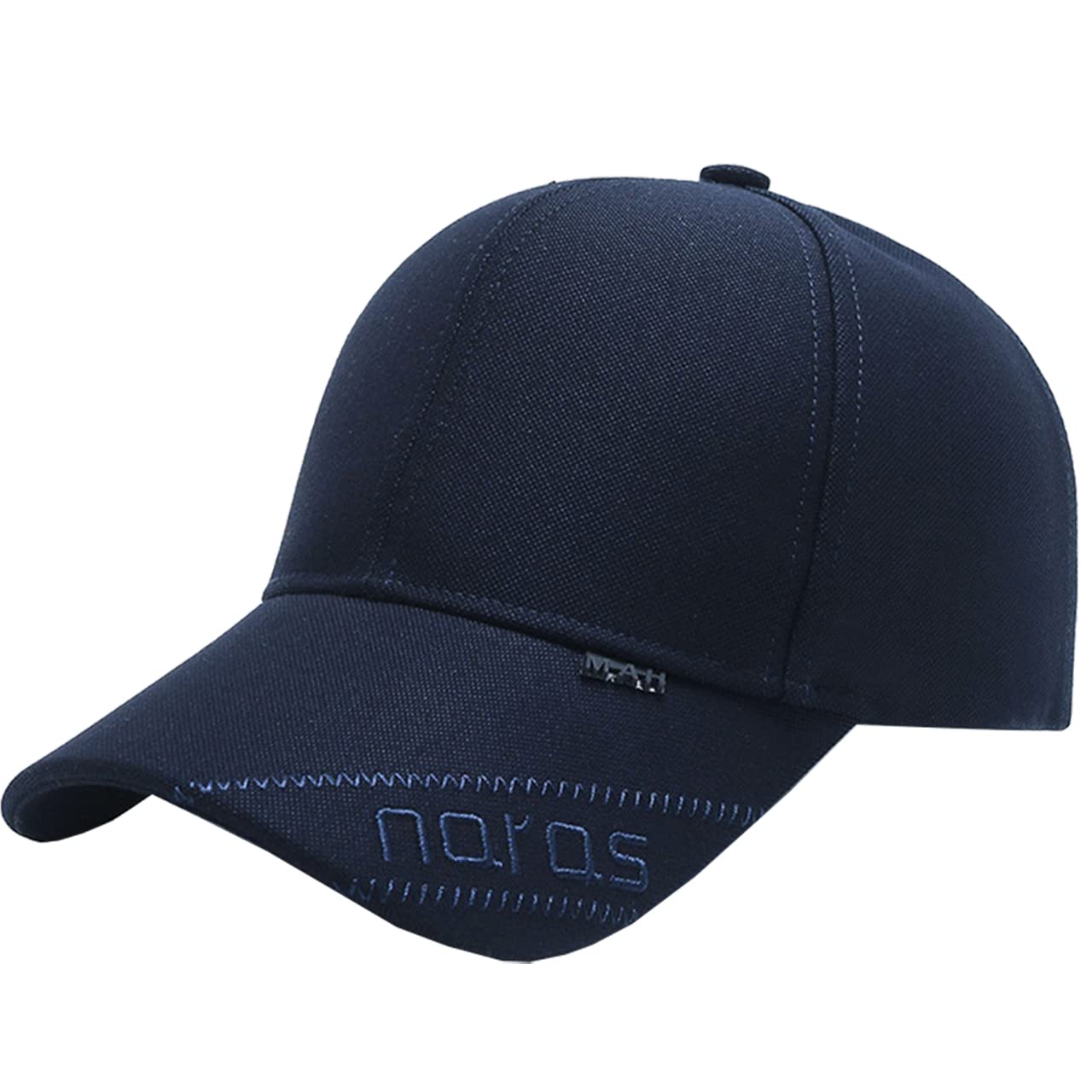 

English Simple CA498 [White Fang] Hat, Letters, Logo, Cap, Design, Stylish, Men s, Women s, (Navy)