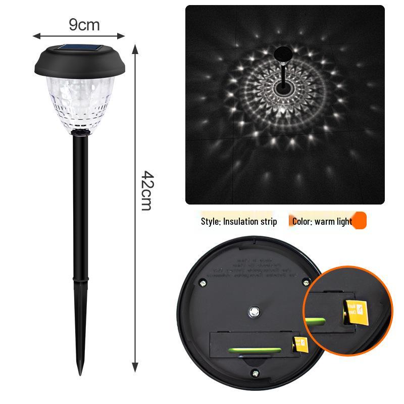 Waterproof LED Solar Garden Light - Outdoor Landscape & Courtyard Decoration