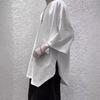 Men's Short-Sleeve Trendy Split T-Shirt, Versatile Loose Fit for Summer