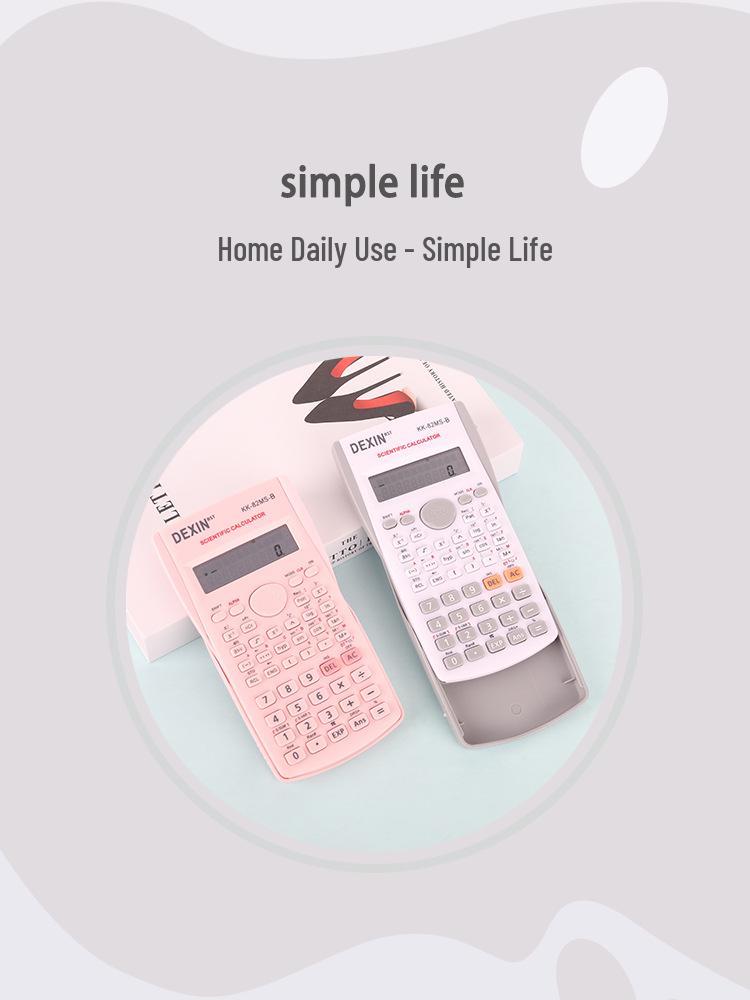82MS Candy Color Student Multifunction Scientific Calculator