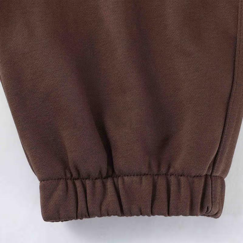 Puma Retrokint Reverie Pants Fleece Warm Soft Loose Casual Pants Men Pants Coffee-Brown 629606-65