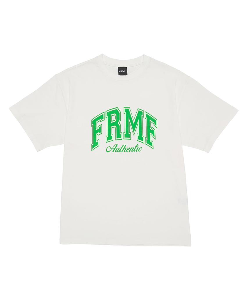 FRAME OFF Frmf Arch Logo Short Sleeve T-Shirt_White