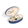 Retro Oval Velvet Mini Portable Jewelry Storage Box Jewelry Case Packaging Box