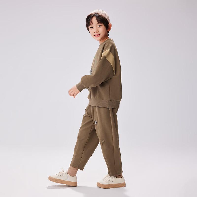 

EBAER Kids Autumn Casual Cotton Blend Sweatpants 110