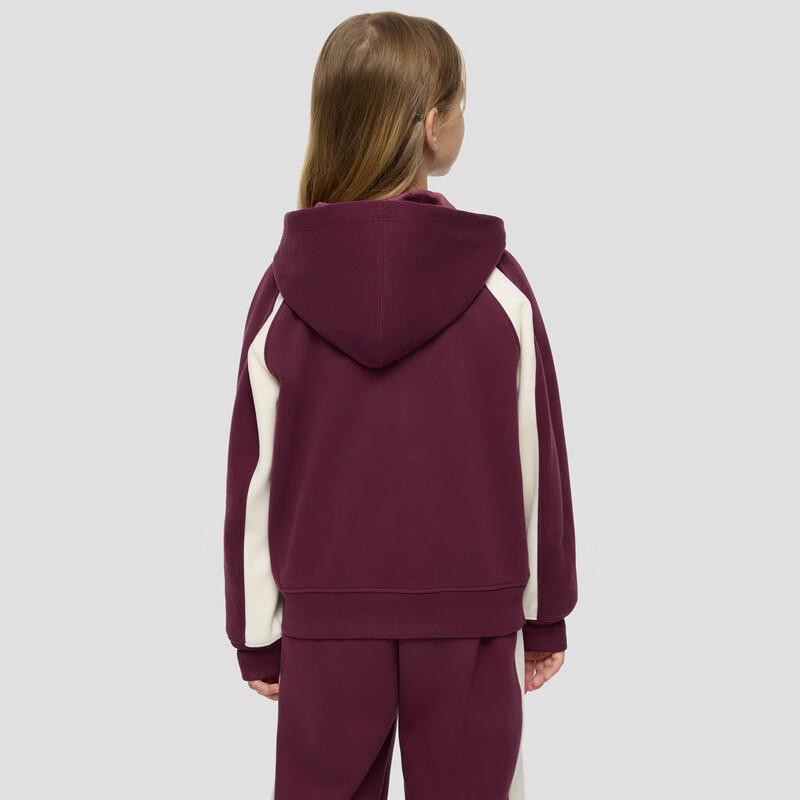 Gap Girls' Velvet Logo Hooded Sweatshirt