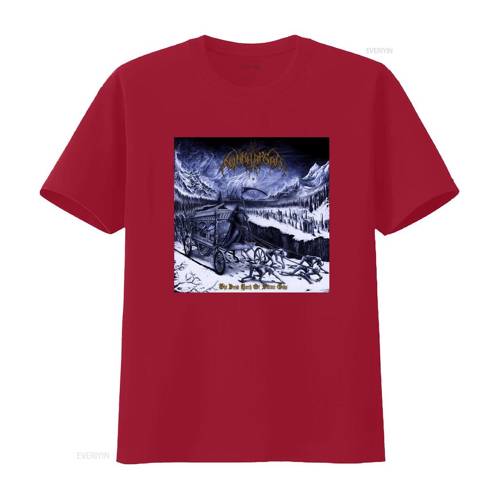 New Ninkharsag The Dread March of Solemn Gods T Shirt Gothic Death Metal Design Available in Sizes S to 5XL vintage Washed