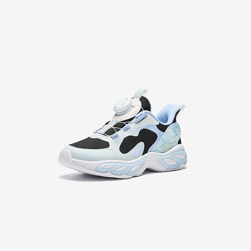 Anta Kids Butterfly Wing Fabric Trendy Comfortable Versatile Rebound Lightweight Shock Absorption Low Top Kids Running Shoes 322519915-3