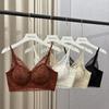 Wireless Push-Up Lace Camisole Bra for Small Busts with Anti-Sagging Support