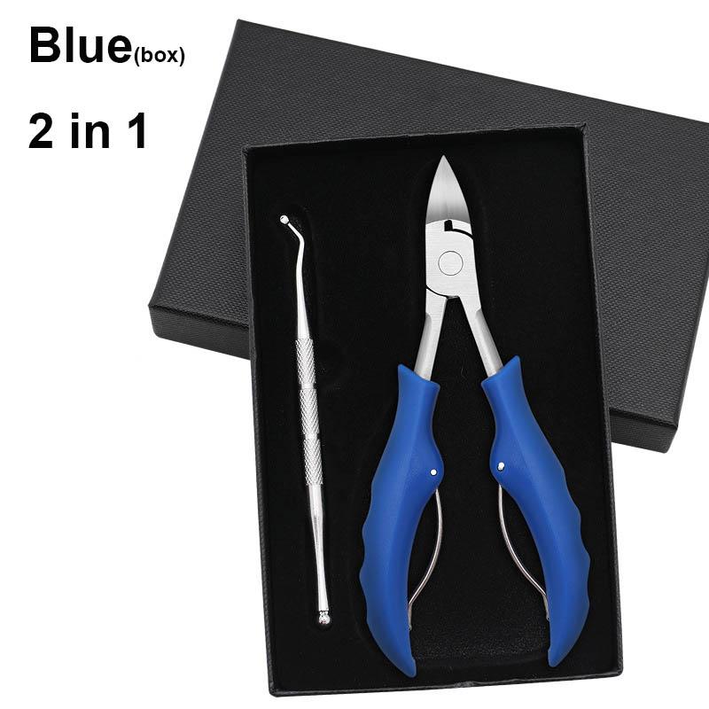 Stainless Steel Manicure & Pedicure Set with Nail Clippers File Dead Skin Pliers Nail Scissors-Durable Salon & Home Use
