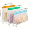 PEVA Stand-up Refrigerator Food Storage Bags - Seal & Preserve Freshness