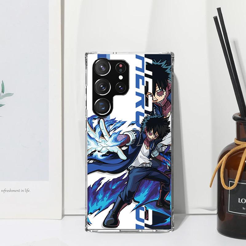 My Hero Art Phone Case For Samsung Galaxy S25 S24 S23 S22 Ultra S21 FE S20 Plus S10 + S10E Art Fundas Back Cover S24 S23 S22 S21
