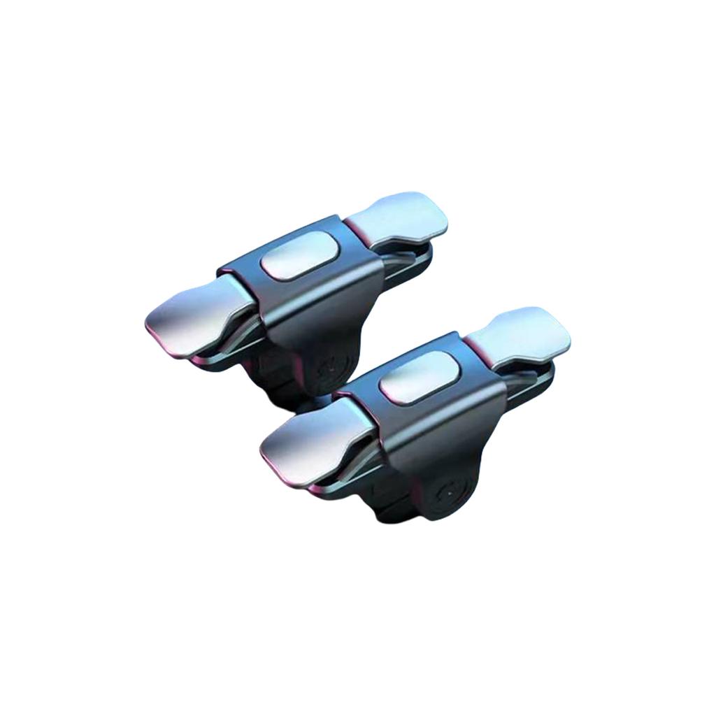 Disparadores de Teléfono Botón de Apuntar de 6 Dedos Gamepad Joysticks Controlador de Juego Botón de Disparo Accesorios para Videojuegos