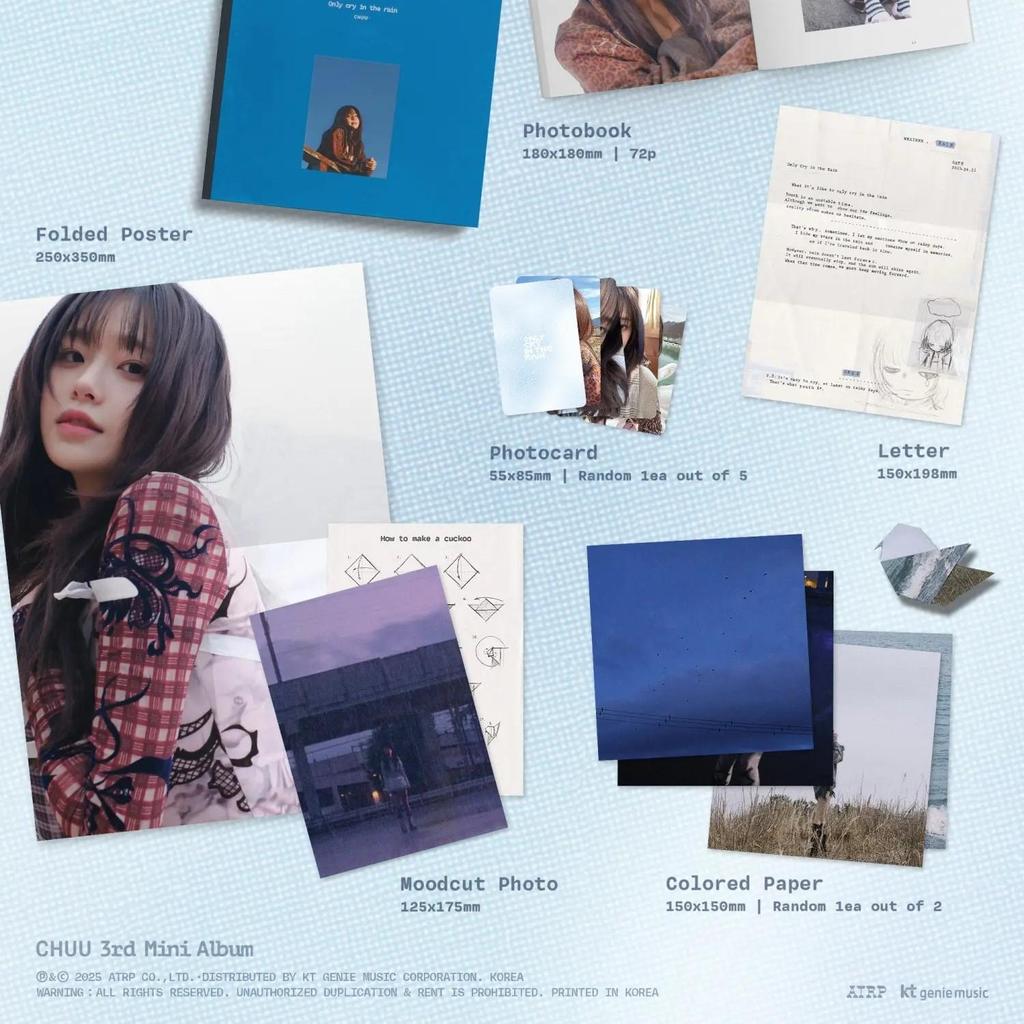 CHUU - [ONLY CRY IN THE RAIN] 3. Mini Albüm