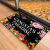 Entrance Door Mat Rectangular Carpet House Doormat Floral Style Outdoor Rug Entry Garden Decoration Floor Mats Felpudo De Casa