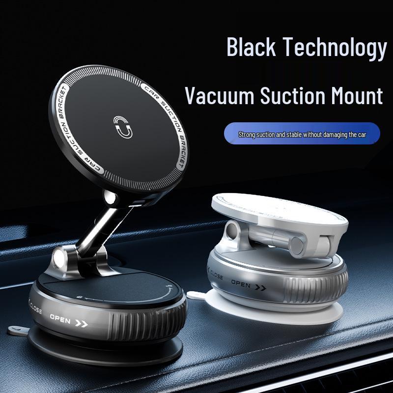 Foldable Magnetic Car Phone Holder with Suction Cup for Navigation