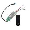 Electric Scooter Dashboard Set Metal Digital Waterproof Dashboard Replacement with Cover for M365 PRO2