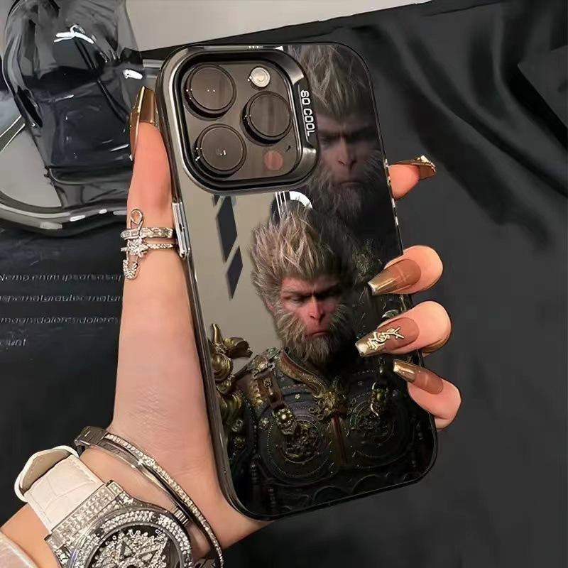 The new black myth is suitable for Apple 16plus mobile phone case 16promax Wukong 13 new 12pro hard case x