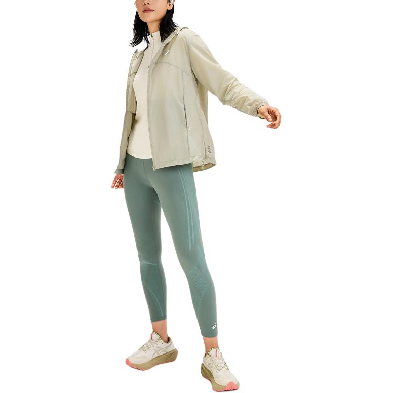 Asics Techplus Fashion Comfortable Versatile Hooded Jacket Women Jackets Gray 2012D254-300