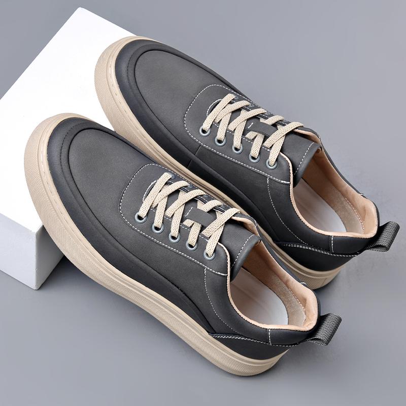 Fashion Leather Shoes For Man Genuine Leather Casual Shoes Fashion Business Oxford Shoes High Quality Designer Work Shoes
