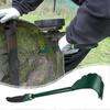 Mower Deck Scraper with Ergonomic Long Handle Lawnmower Maintenance Cleaning Tool for Gardening