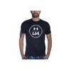 Under Armour Solid Logo Breathable Crew Neck Short Sleeve T-Shirt Men tops Black 1364874-001