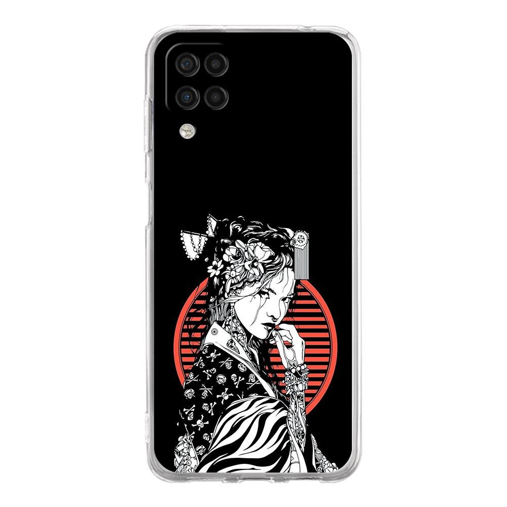 Case For Samsung Galaxy A13 A23 A33 A53 A73 5G A51 A71 A21S A12 A11 A31 A41 A01 A03s A52 A32 A22 Cover Japanese Bushido Samurai