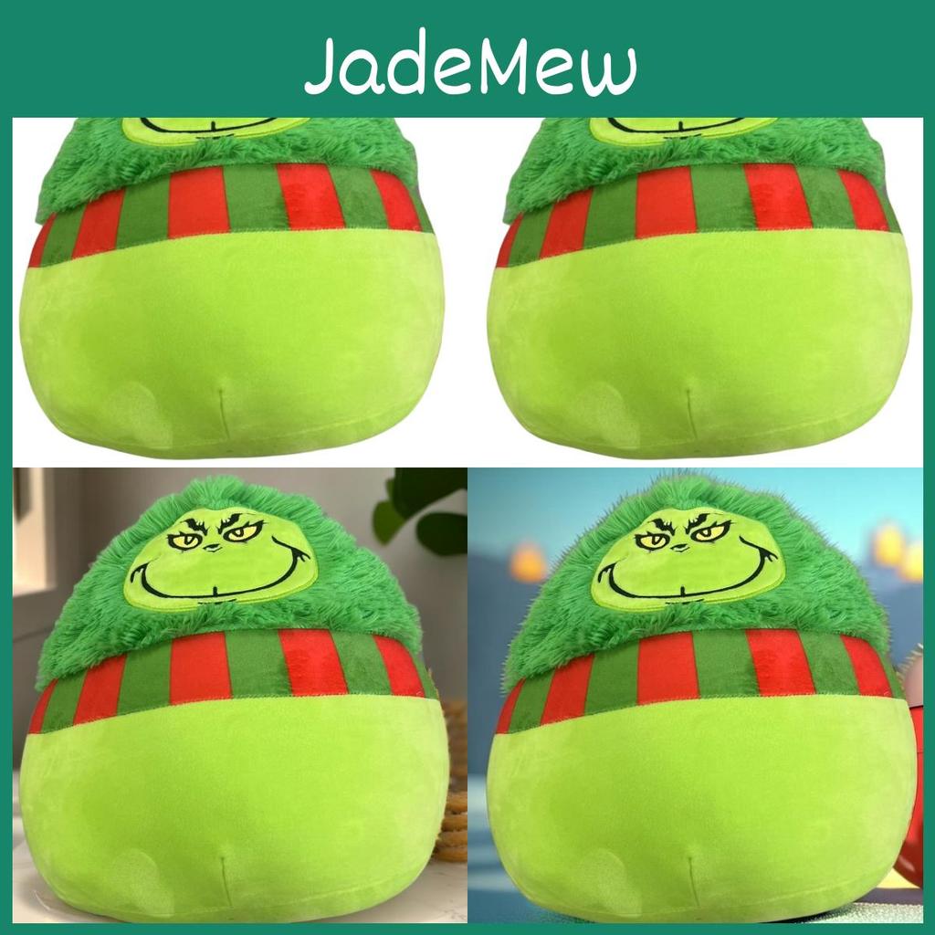 Christmas Grinch Plush Toy Pillow Funny And Adorable Stuffed Animal