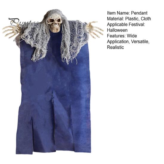 Halloween-Hängegeist-Dekor, breite Anwendung, vielseitiger, realistischer, multifunktionaler Anhänger für Partys, Spukhäuser