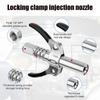 Multipurpose Lubrication Accessory Kit 90° Needle Nozzle Dispenser Injection Needle for Maintenance Machine Upkeeping