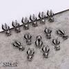 5Pcs/set Nail Art Charms Halloween Metal Nail Accessories Halloween Metal Nail Decorations  Lady