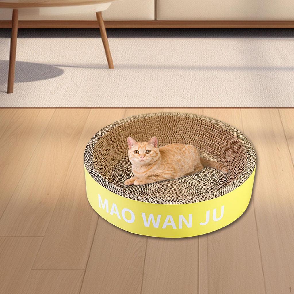 Cat Scratcher Board Scratching Kitten Sleeping Nest for Cats To Grind Paws