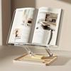 Adjustable Acrylic Reading Stand - Multi-Angle Desktop Holder for Books, Tablets, Laptops & Writing Boards,Transparent Bookstand
