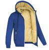 Men's Lamb Fleece Hoodie: Velvet-Lined, Thickened, Autumn/Winter, Casual Sportswear Jacket