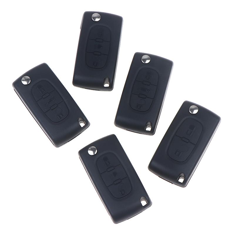 Car Key Shell Replacement Shell For CitroëN Folding Remote Control Car Key Shell Hu83 Va2 Ce0523 Ce0536