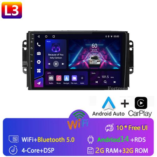 4G DSP Android For Chery Tiggo 3 3X Tiggo 2 Car Radio Multimedia Video Player Carplay GPS Navigation Stereo Autoradio DVD DR 3.0