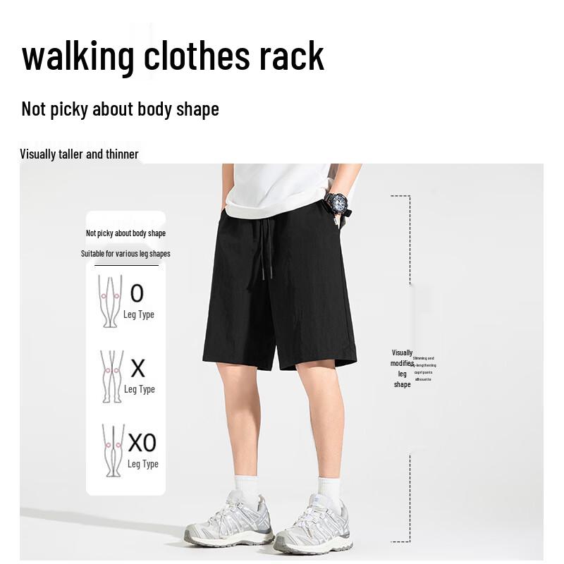 Mark Fairwhale Men's Summer Cool Touch Lightweight Breathable Sports Shorts
