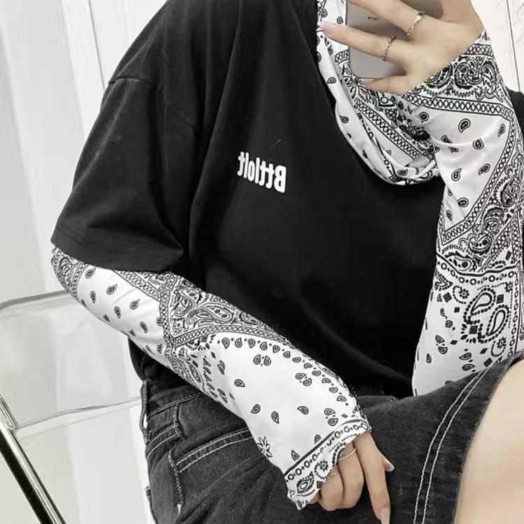 Ice Sleeves: Summer Anti-UV Sun Protection Arm Sleeves, Thin & Breathable, Plus Size for Driving & Cycling, Loose Fit for Men
