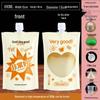 Disposable Transparent Spout Bag for Soy Milk, Chinese Medicine, Soup, or Beverages - Self-Standing and Convenient for Takeaway