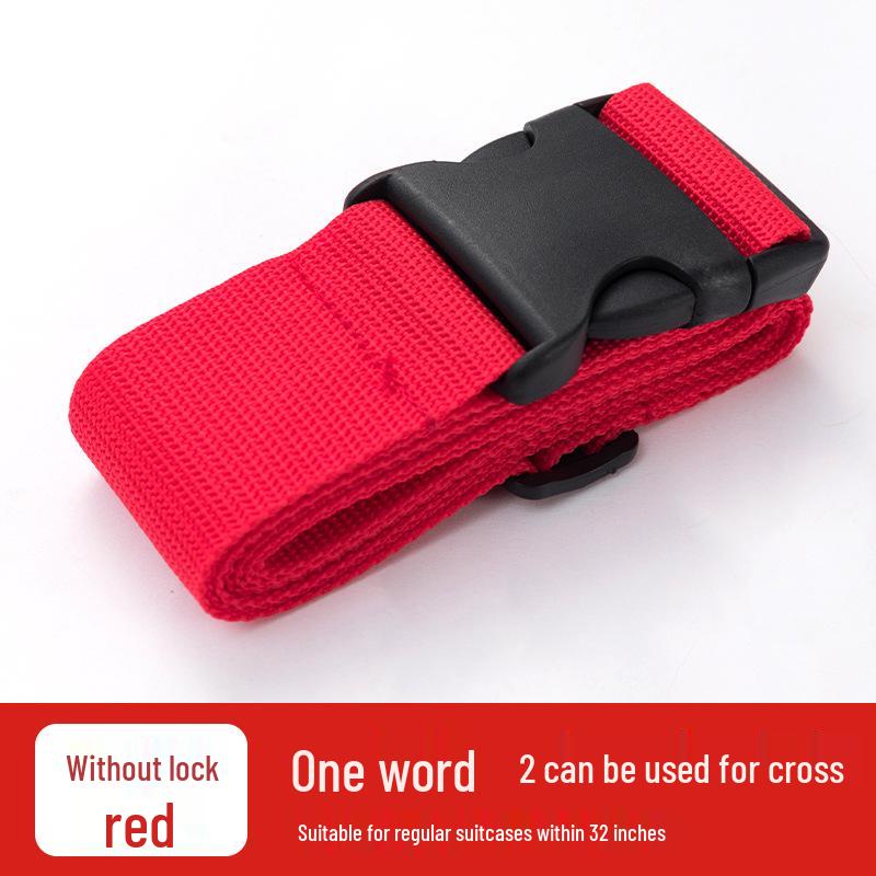

Travel Suitcase Belt with Plastic Buckle - Packing & Check-in Reinforcement Strap