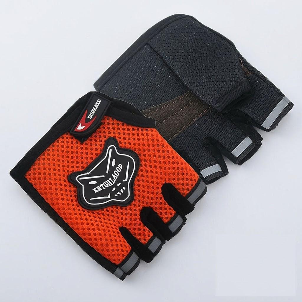 

Breathable Half Finger Motorcycle Gloves Anti-Fall Palm Protection Riding Gloves Men Women Safety Work Gloves