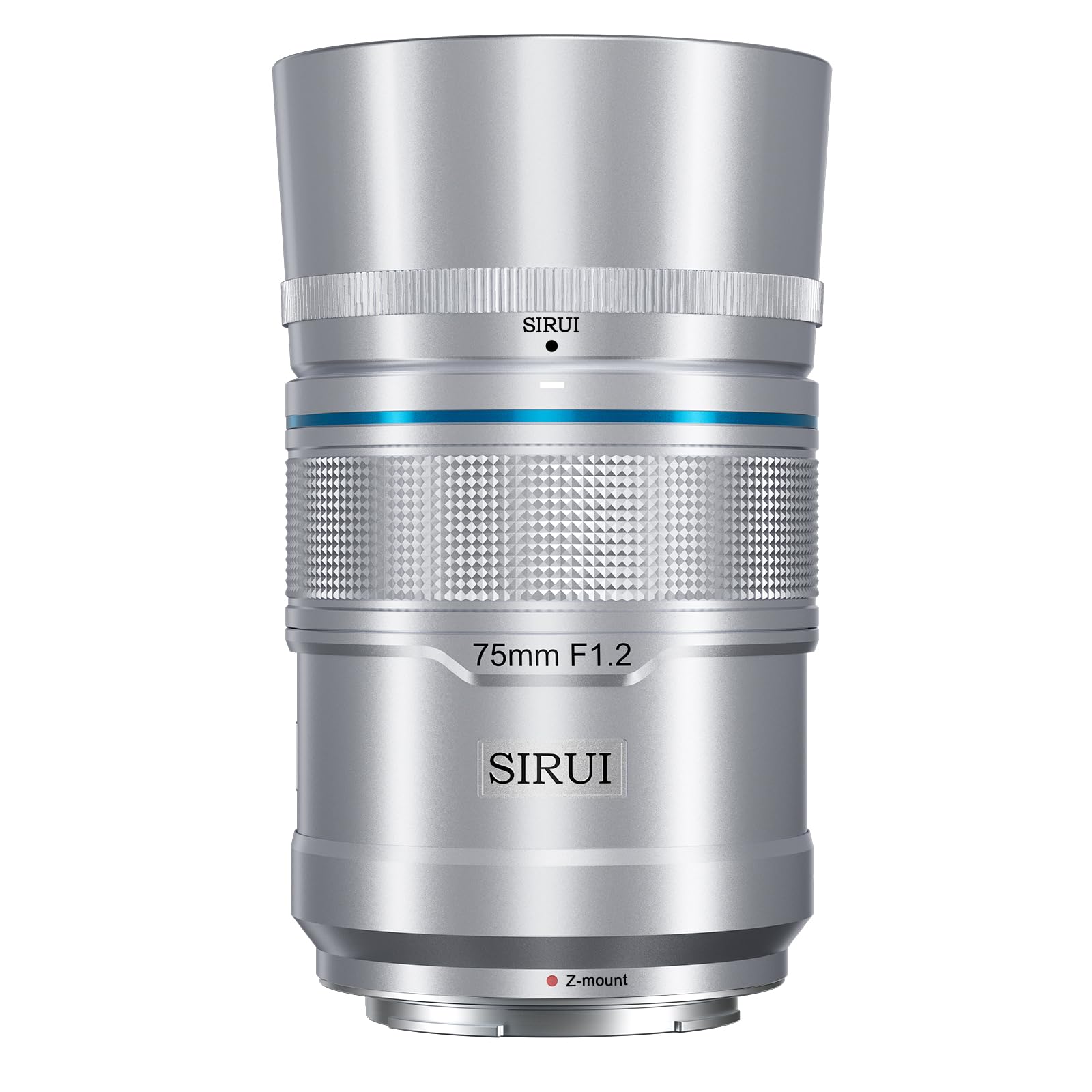 

SIRUI Sniper 75mm Autofocus Telephoto Camera Lens for Zfc Lens, F1.2 APS-C Z8, Z9, Z5, Z6, Z7, (Z Mount, Silver)