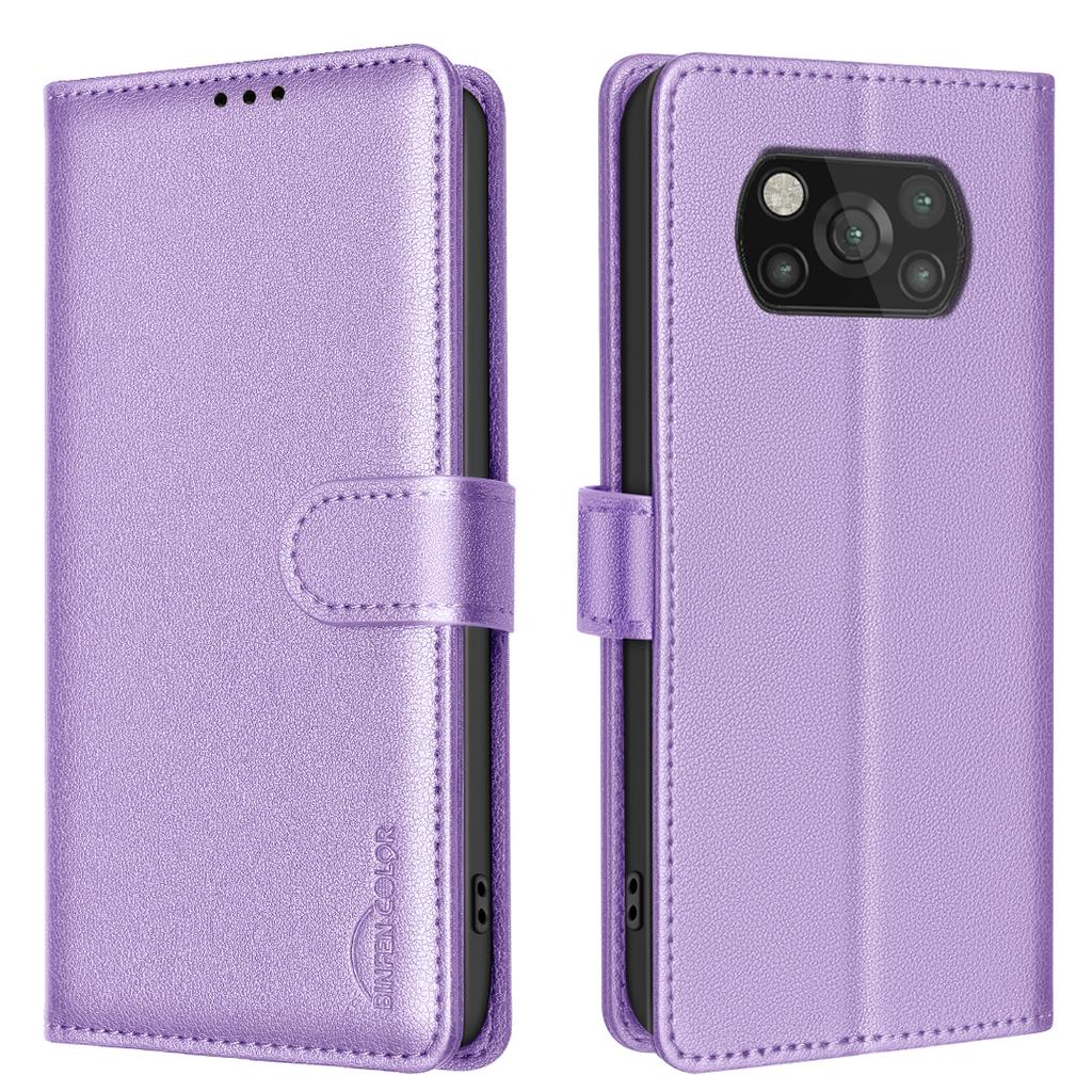 RFID Blocking Lichee Pattern PU Leather Card Slots Wallet Phone Case for Xiaomi Redmi 10,POCO X3 NFC,POCO C31,13C,Note 10,Note 11,Note 12,Note 13...