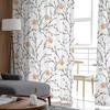 Willow Branch And Robin Tulle Curtains For Living Room Sheer Curtain For Bedroom Christmas Blinds Voile Curtains