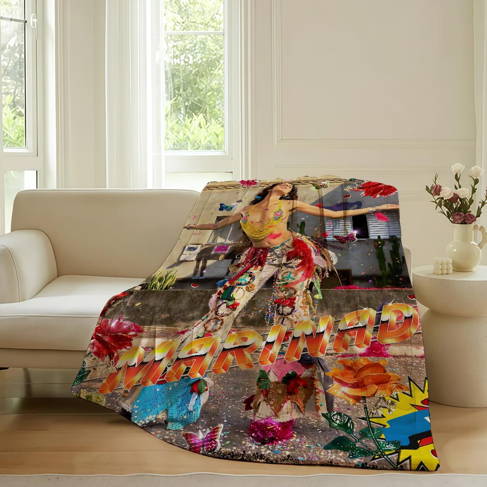 Singer M Marina Sena Coisas Naturais Blanket Warm Soft Suitable For Bedroom Sofa Bed Living Room Office Travel Camping Gifts