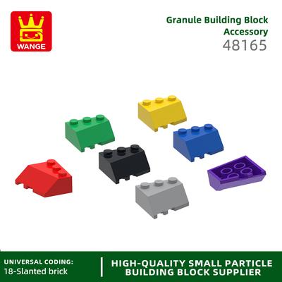 Non-Toxic 52Pcs/Lot 48165 Wedge 3 X 3 Sloped Right Compatible With Block Moc Color City Accessories Parts