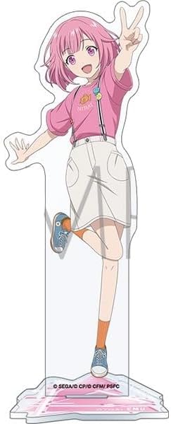 Emu Otori Acrylic Stand Movie Version: Broken World and Unable to Sing Miku Official Merchandise