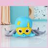 Octopus Water Play Bath Toy For Babies And Toddlers Swimming And Crawling Purple Blue Plastic