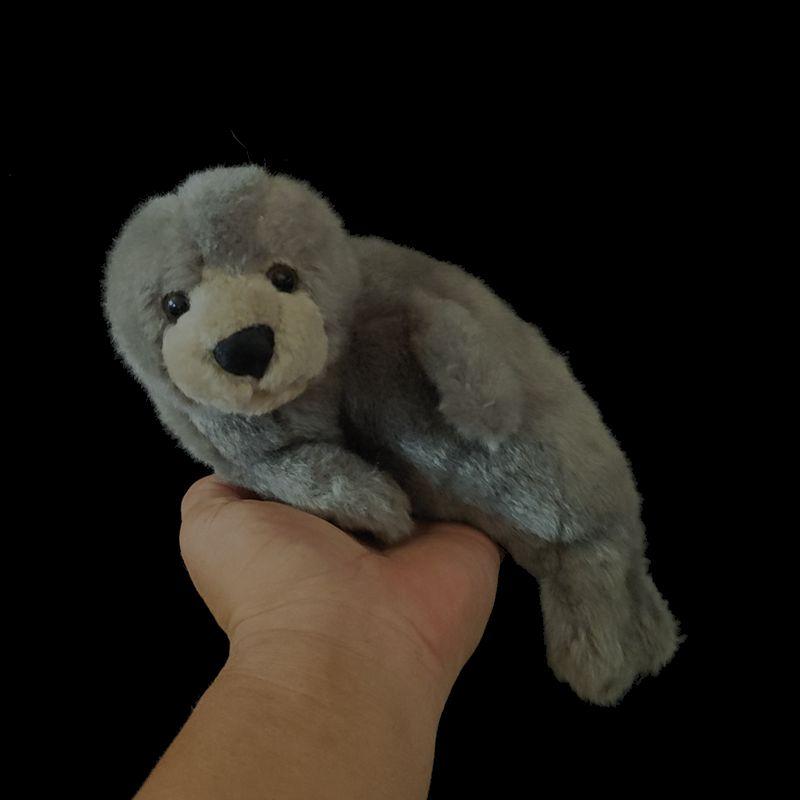 L22Cm Realistic Seal Plush Toy Plush Seal Doll Cloth Doll Early Learning Prop Kids Girl Birthday Gift