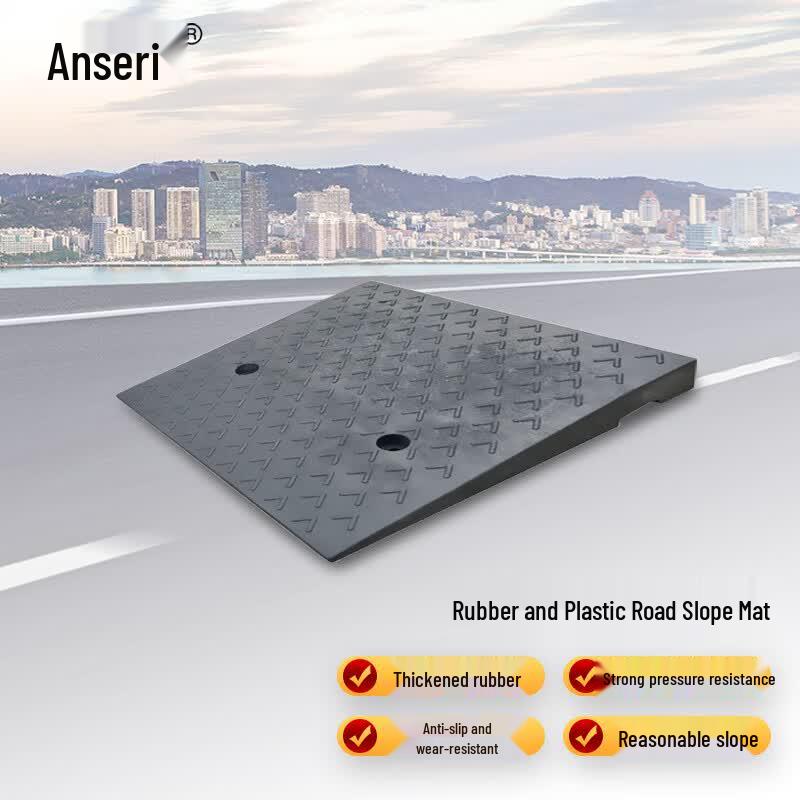 Rubber-Plastic Step Ramp Mat