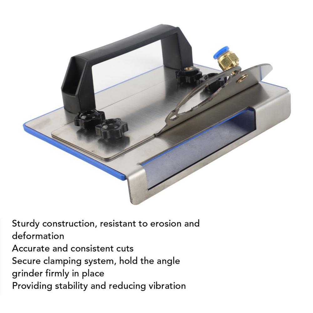 Portable Tile Chamfering Tool 45 Degree Angle Grinder Holder Secure Angle Grinder  Tile Cutting